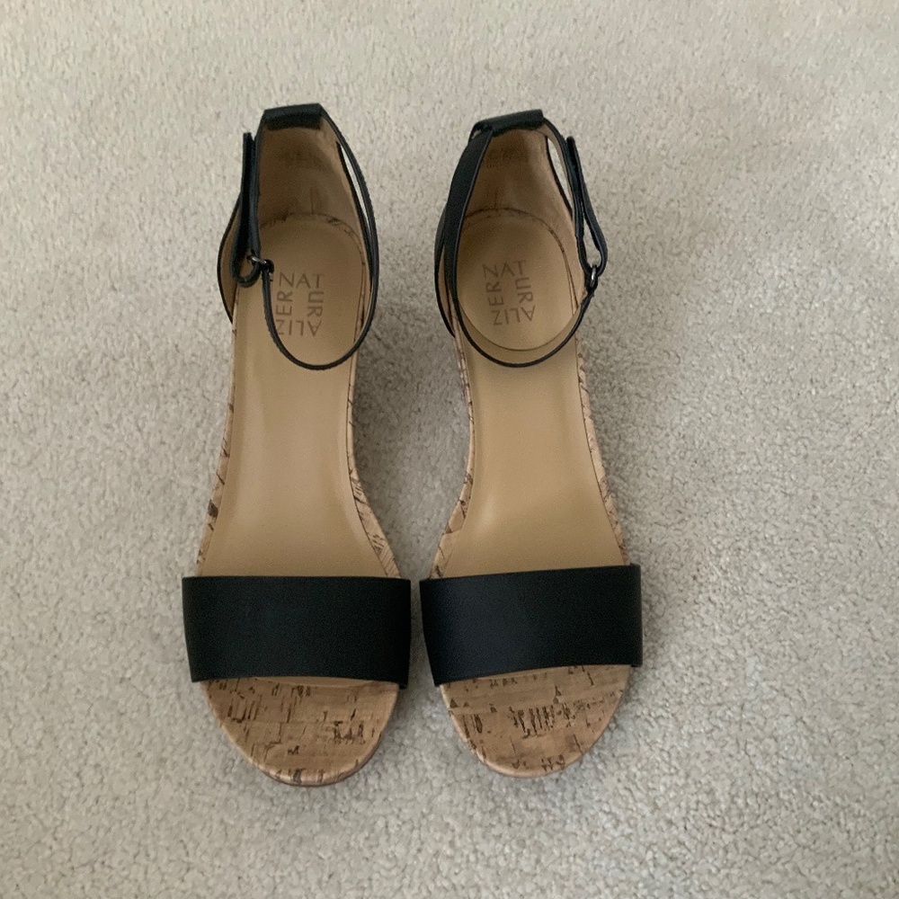 Naturalizer Areda Black Sandal - NWT